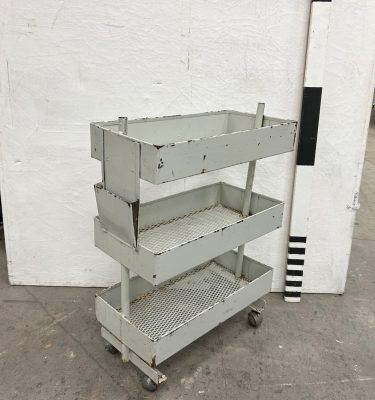 0081190 Metal Three Tier Trolley ( H 86 cm x 65 x 31 ) x 1 off
