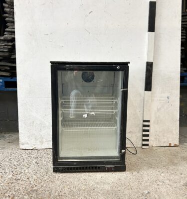 3900185 Small Glass Front Display Fridge ( H 90 cm x 60 x 50 ) x 1 off