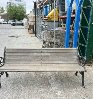 0012215 Park Bench ( H 77 cm x 190 x 62 ) x 4 off