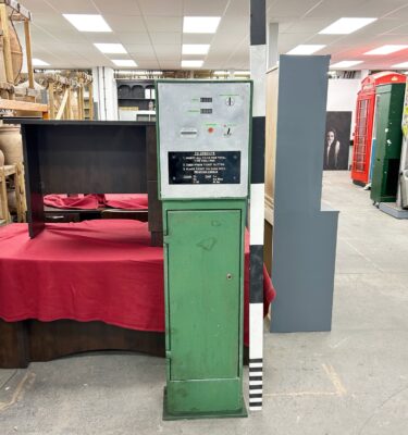 0093179 Vintage Parking Ticket Machine / Mock ( H 168 cm x 44 x 28 ) x 1 off