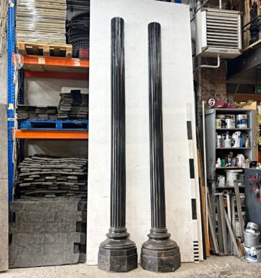 0093180 Victorian Street Lamp Post Cover ( H 380 cm x 53 x 26 ) x 8 off