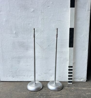 6000025 Metal Sign Stands ( H 90 cm x Dia 25 ) x 6 off
