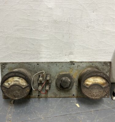 0314020 Vintage Gauge Panel ( H 20 cm x 58 x 10 ) x 1 off