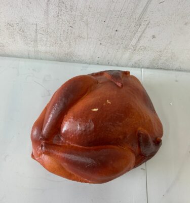 0760057 Roast Chicken Food Prop ( H 17 cm x 30 x 23 ) x 2 off