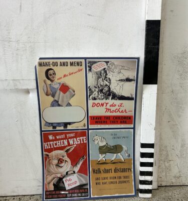 7100048 WW2 Home Front Poster Board ( H 77 cm x 55 ) x 1 off