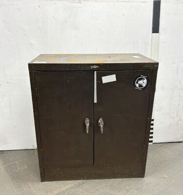 9060063 Metal Industrial 2 Door Cabinet ( H 104 cm x 91 x 50 ) x 1 off