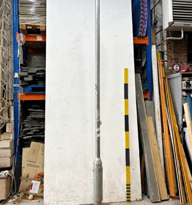 2500207 Modern Galvanized Street Lamp Post ( H 346 cm ) x 14 off