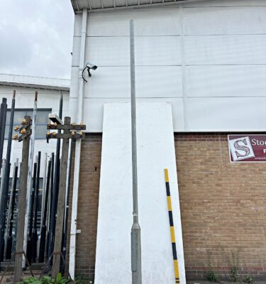 2500213 Modern Galvanized Street Lamp Post ( H 551 cm ) x 2 off