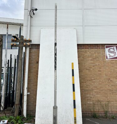 2500217 Modern Galvanized Street Lamp Post ( H 455 cm ) x 1 off